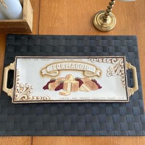Grasslands Road Ceramic Serving Tray
